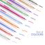 Win Delta Glitter Gel Pen Colour Ink - 10 Pcs image