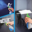 Windows Glass Cleaner With Spray Bottle Magic Wiper 3 in 1 image