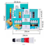 Winsor and Newton Acrylic Colour 18 Shades, 10 ml image