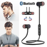 Wireless Bluetooth Earphone Stereo Music Sport Headphone In Ear Headset with Mic image