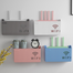 Wireless Wifi Router Shelf Storage Box Wall ABS Bracket Any Colour image