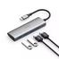 Wiwu Alpha 440 4-in-1 USB 3.0 Type-C Hub- Grey image