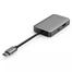 Wiwu Alpha 513HVP 5 in 1 USB 3.0 Type C HDMI HUB- Grey image