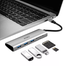 Wiwu Alpha 532ST 5 in 1 Multi Ports USB Type C Hub- Gray image