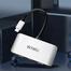 Wiwu Alpha C2H 3 in 1 USB Type-C HDMI Hub- Grey image
