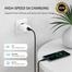 Wiwu F12 USB to Type C 45W Super Fast Charging Cable 1M- Black image