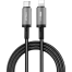Wiwu Wi-C056 Aluminum Alloy Nylon Braided Titan Link Series Charging Cable With 30W USB-C To Lightning image
