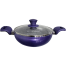 Wok Non Stick 22cm With Lid Purple Color image