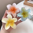 Women Beach Vacation Bohemia Egg Flower Hair Clips Flower Large Hair 1Pc image