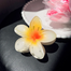 Women Beach Vacation Bohemia Egg Flower Hair Clips Flower Large Hair 1Pc image