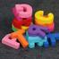 Wooden Alphabet Puzzle Board (Capital Letters) image