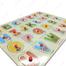 Wooden Alphabet Puzzle Board image