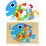 Wooden Alphabet Puzzle - Fish image
