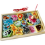 Wooden Animal-Themed Lacing Toy, Designed To Help Children Develop Fine Motor Skills And Hand-Eye Coordination image
