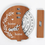 Wooden Creative Calendar Perpetual Desk Calendar for Standing image