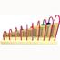Wooden Double-Sided Calculation Shelf Abacus with Counting Addition Subtraction Math Toy for Kids image