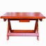 Wooden Folding And Portable Table with Cross Stand image