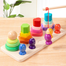 Wooden Four Column Tower For Kids/Children Toy image