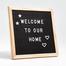 Wooden Letter Board Event Letter Board image
