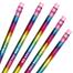 Wooden Pencil - Rainbow Holographic Barrel 5 pcs image