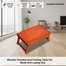 Wooden Portable And Folding Table For Study And Laptop Use image