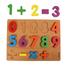Wooden Puzzle numbers image