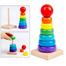 Wooden Rainbow Tower image
