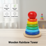 Wooden Rainbow Tower image