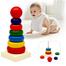 Wooden Rainbow Tower image