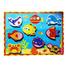 Wooden Sea Animal Magnetic puzzle image