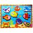 Wooden Sea Animal Magnetic puzzle image