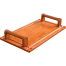 Wooden Serving Tray with Handle image