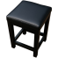 Wooden Stool Black Dash 1Pcs image