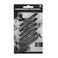 Worison Drawing Shading Compressed Charcoal Sticks, Soft, Medium, Hard-6 Pcs image