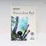 Worison Water Colour Pad A5 24-12 Sheets 180gsm Art Watercolor Painting Pad image