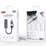 XO HUB018 USB to Type-C 2-in-1 RJ45 Network Converter Cable image