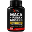 X Gold Health Maca PanaxGinseng Ultra Concentrated - 120 Capsules -372213667 image
