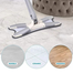X Type Flat Floor Mop – 360 Degree Rotating Microfiber Mop with Stainless Steel Handle for Home image