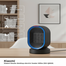 Xiaomi Douhe desktop electric heater 600w (DH-QN04) - Black image