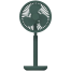 Xiaomi Solove F5 Pro Rotating Head Type C Rechargeable Desktop Fan – Green image