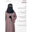Glam Touch Yusra The Luxury Plain Abaya image
