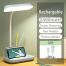 Yage Touch Dimming Table Lamp For Study Eye Protection Rechargeable Desk Lamp with Pen Holder And Phone Holder image