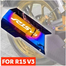 Yamaha R15 V3 Exhaust Cover Silencer Guard Multicolor SS Made image