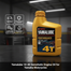 Yamalube 10W-40 Semi-Synthetic Engine Oil for Yamaha Motorcycles image