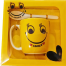 Yellow Emoji Ceramic Mug for Coffee, Tea, Water, or Milk - Set With 1 spoon image