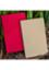Tent Series Yellowish Page Hand Made Kraft and Red Cover Notebook 2-Pack image
