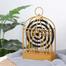 Yirdapall Mosquito Repellent Incense Holder, Mosquito Repellent Incense Stand, Hanging, Birdcage Shape, Iron, Antique Style, Stylish, image