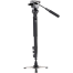 Yunteng VCT 588 Telescoping Monopod With Detachable Tripod Stand Base Fluid Drag Head For DSLR Camera Camcorder image