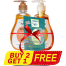 Yusera Hand Wash 300 ml Mango Plus Orange (Buy 2 Get 1 Hand Wash Refill 170 ml Free) image