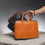 ZAYS Handmade Genuine Leather Executive Laptop Bag for Unisex image
